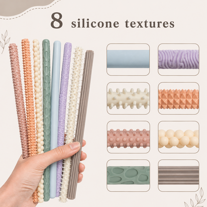 Silicone Sensory Sticks - Neutral
