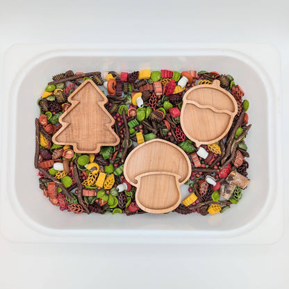 Mini Acorn Sensory Play Tray
