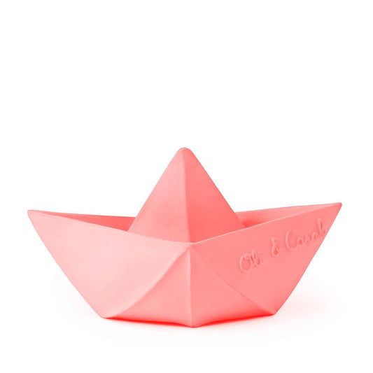 Origami Boat Pink
