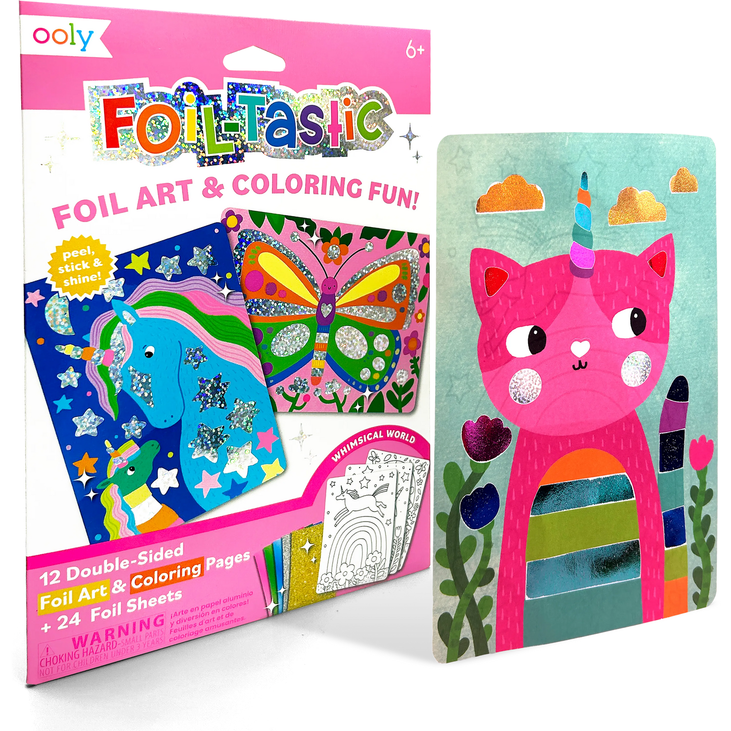 Foil-tastic: Foil Art & Coloring Fun (Whimsical)