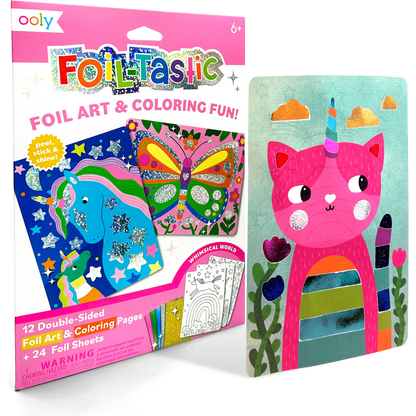 Foil-tastic: Foil Art & Coloring Fun (Whimsical)