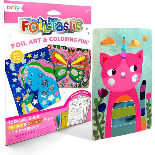 Foil-tastic: Foil Art & Coloring Fun (Whimsical)