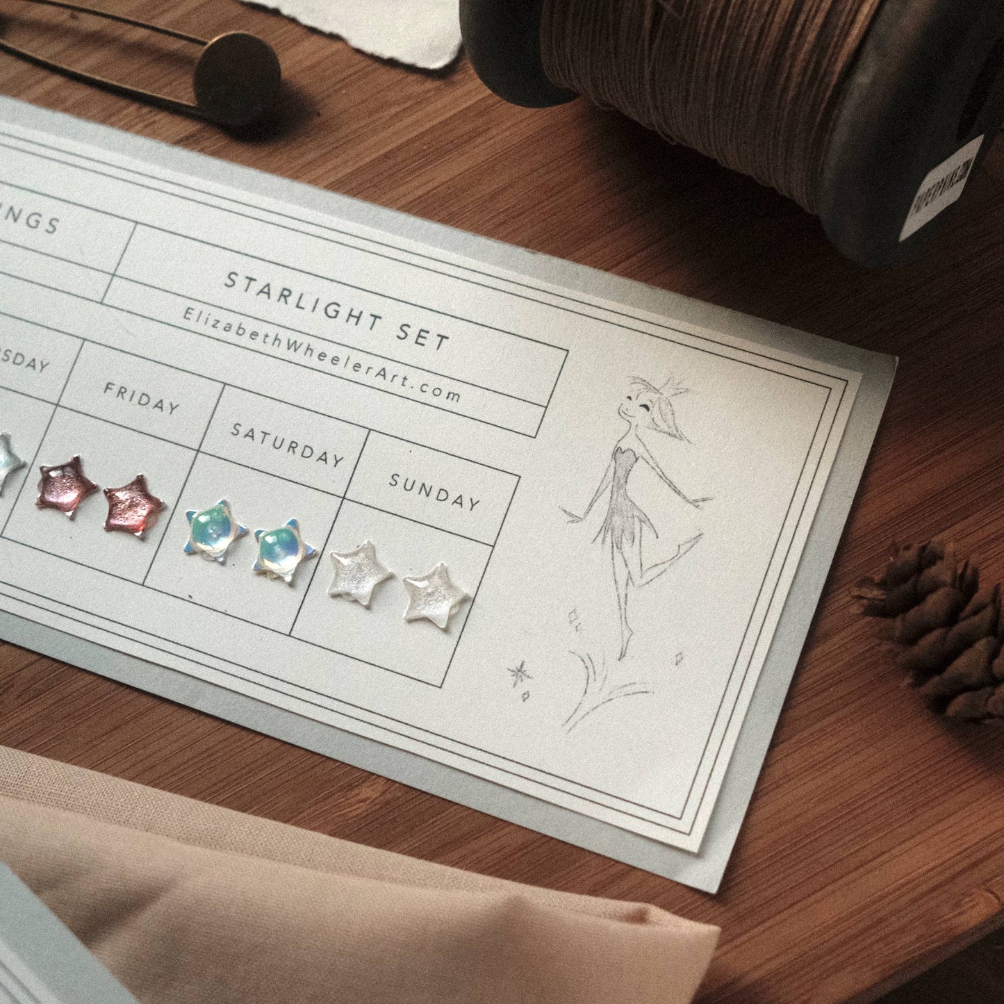 Starlight Stick-On Earring Set