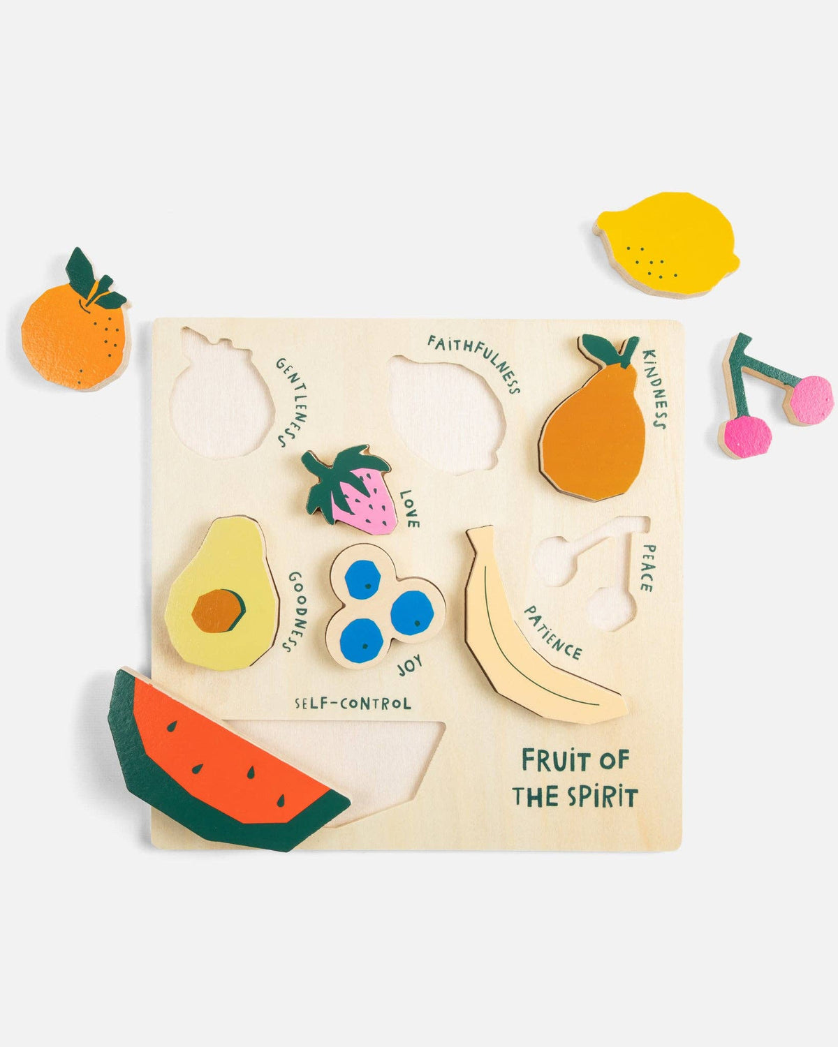Fruit of the Spirit Wooden Puzzle