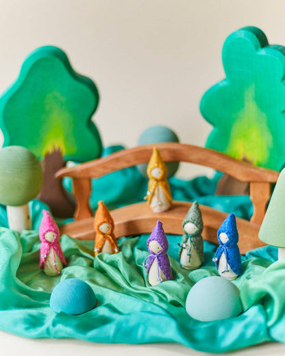 Mini Wooden Gnome