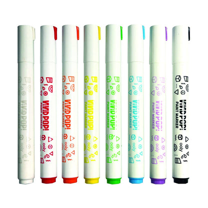 Vivid Pop!: Opaque Water-Based Paint Markers - Classic