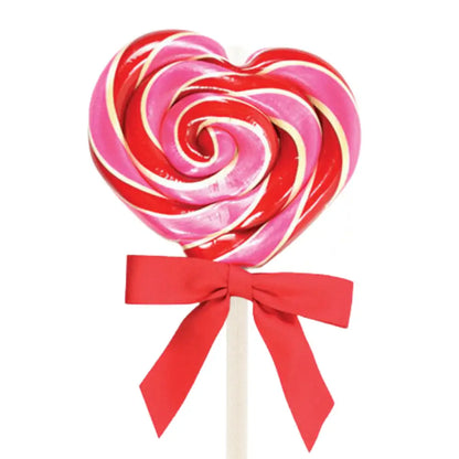 Handmade Heart-Shaped Lollipop