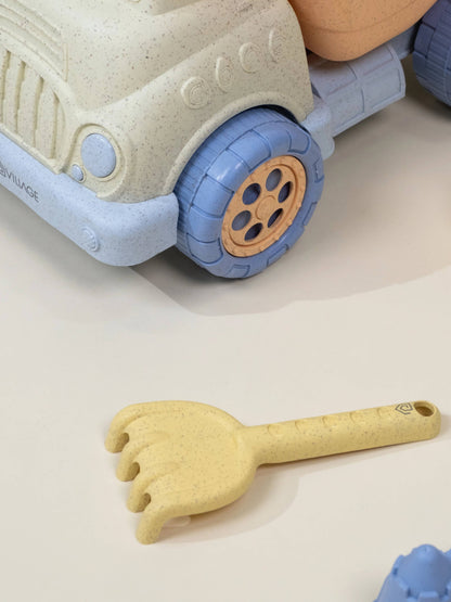 Wheat Straw Sand Toy Set Dump Truck & Accessories