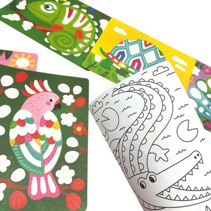 Foil-tastic: Foil Art & Coloring Fun (Awesome Animals)
