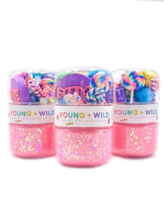 YWF Grab & Go Dough Jar - Candy