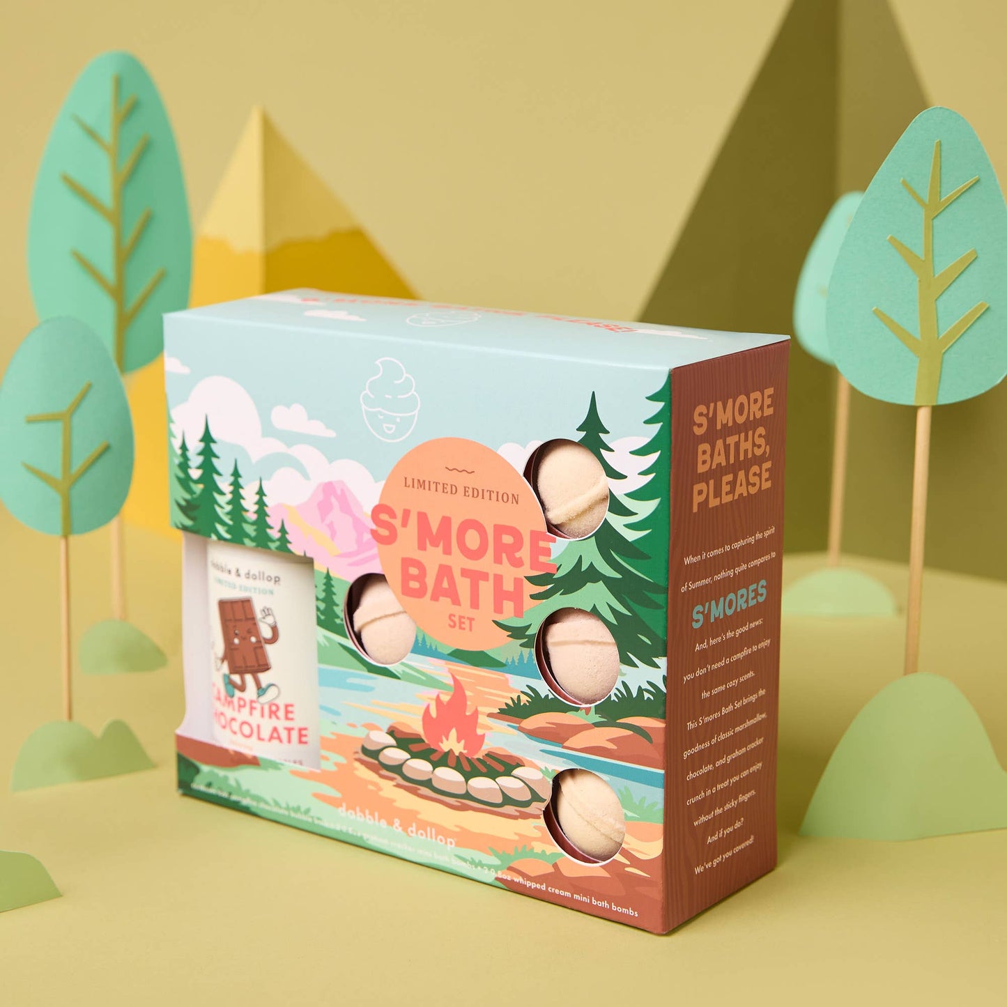 S'Mores Bath Set - Limited Edition 5-Piece Gift Set