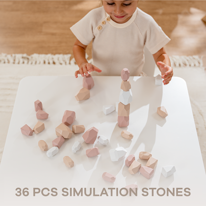 Stacking Blocks for Toddlers by Comfy Cubs