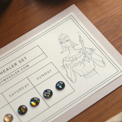 Forest Healer Stick-On Earring Set