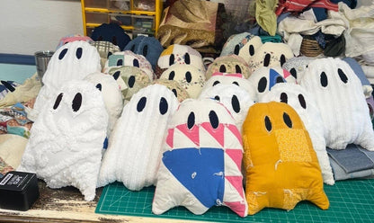 Quilt Ghost Pillows 