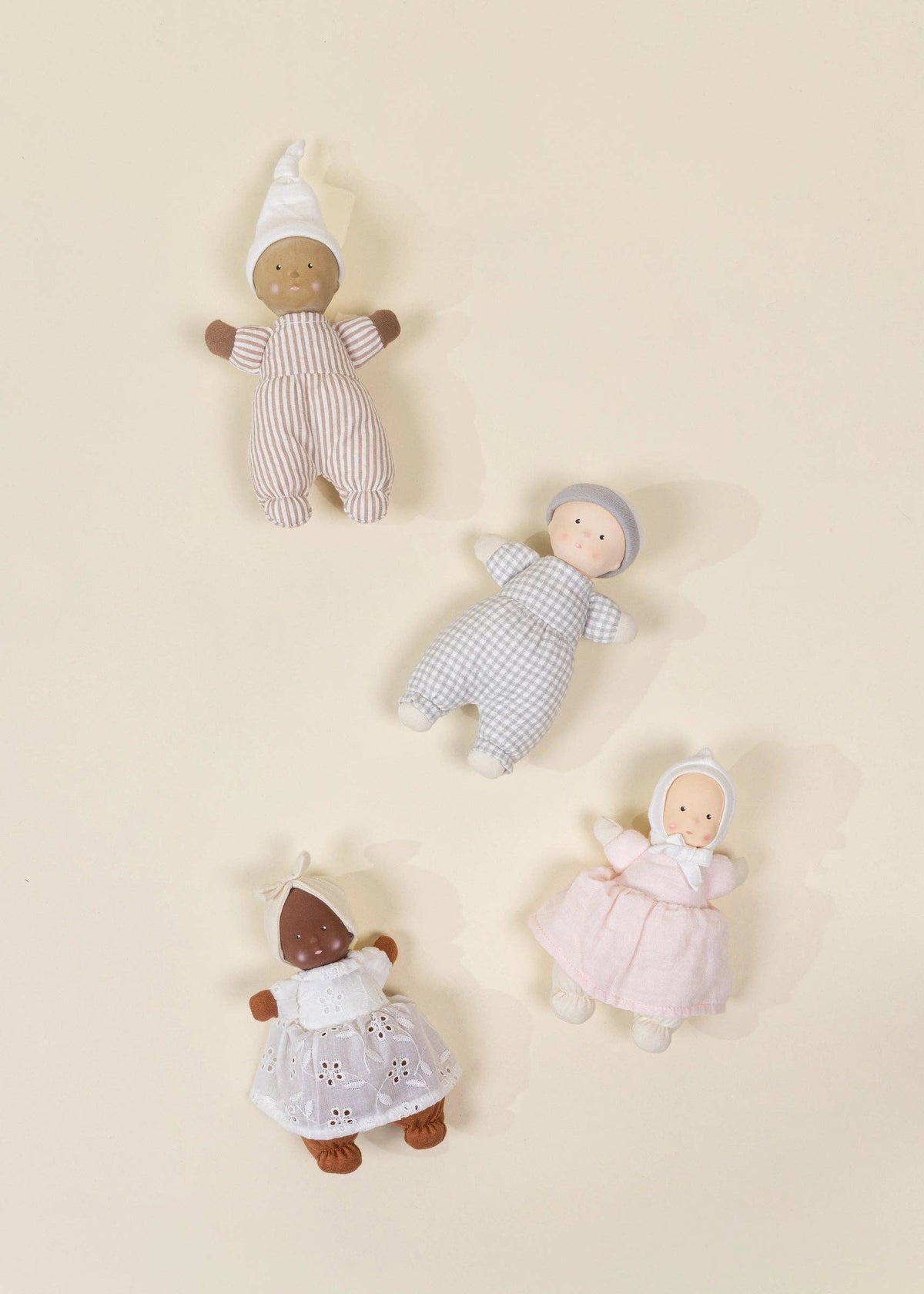 CocoMini - Teo - Natural Rubber Baby Play Doll