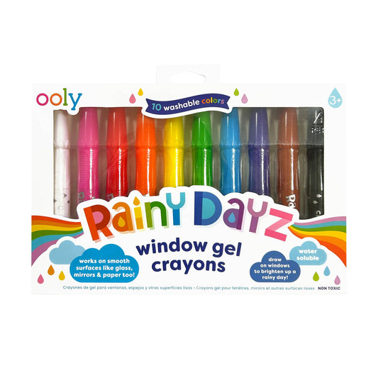 Rainy Dayz: Gel Crayons (Set of 10)