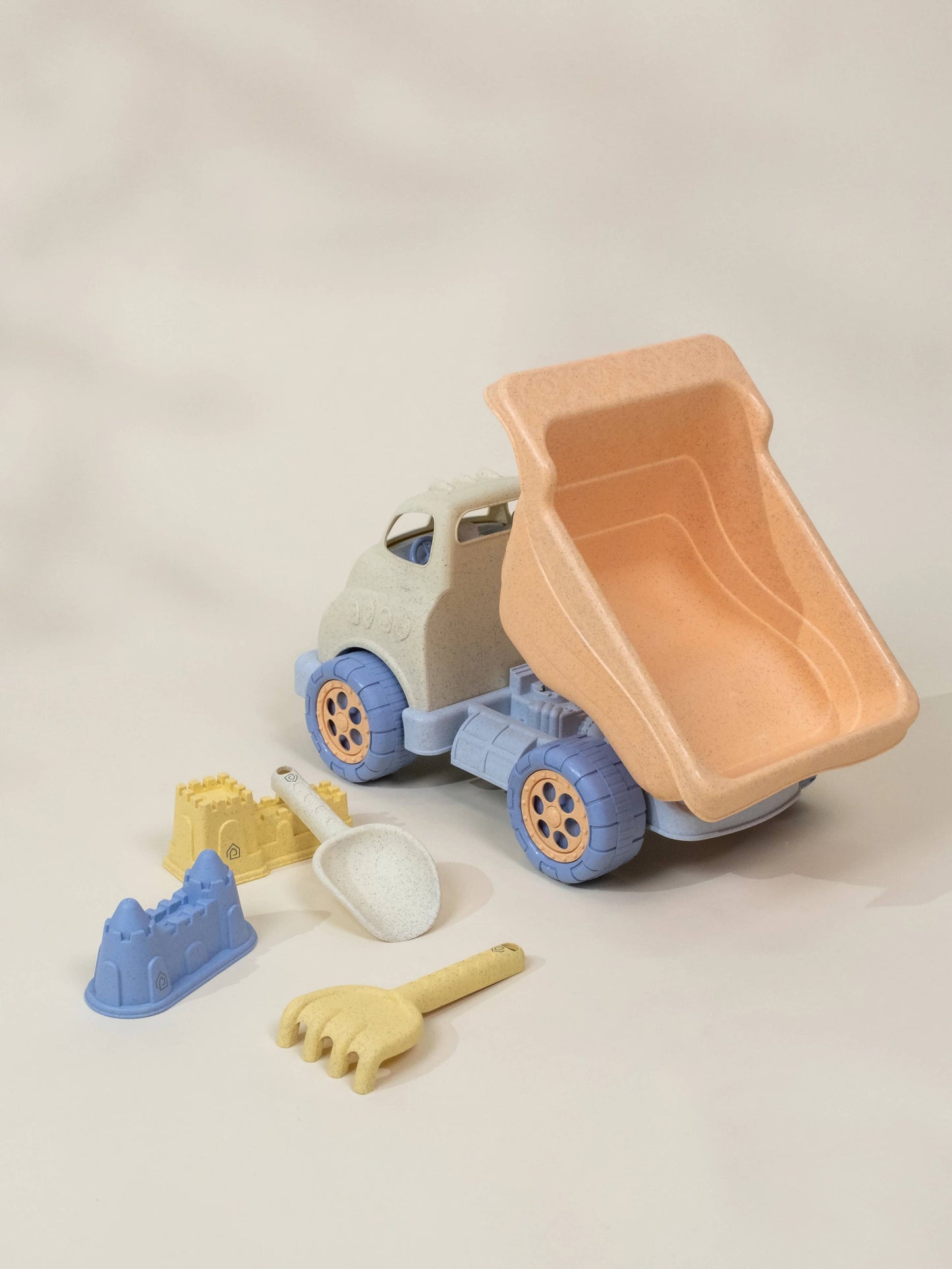 Wheat Straw Sand Toy Set Dump Truck & Accessories
