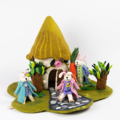 Felt House - Fairy Country Cottage