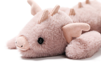 McHugs Naydra Lilac Dragon Weighted Plush Animal 16"