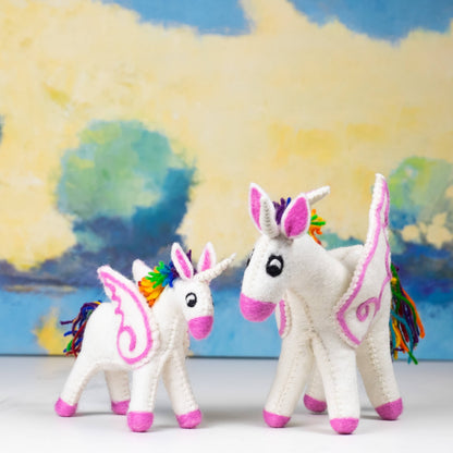 Felt Unicorn Rainbow - Small