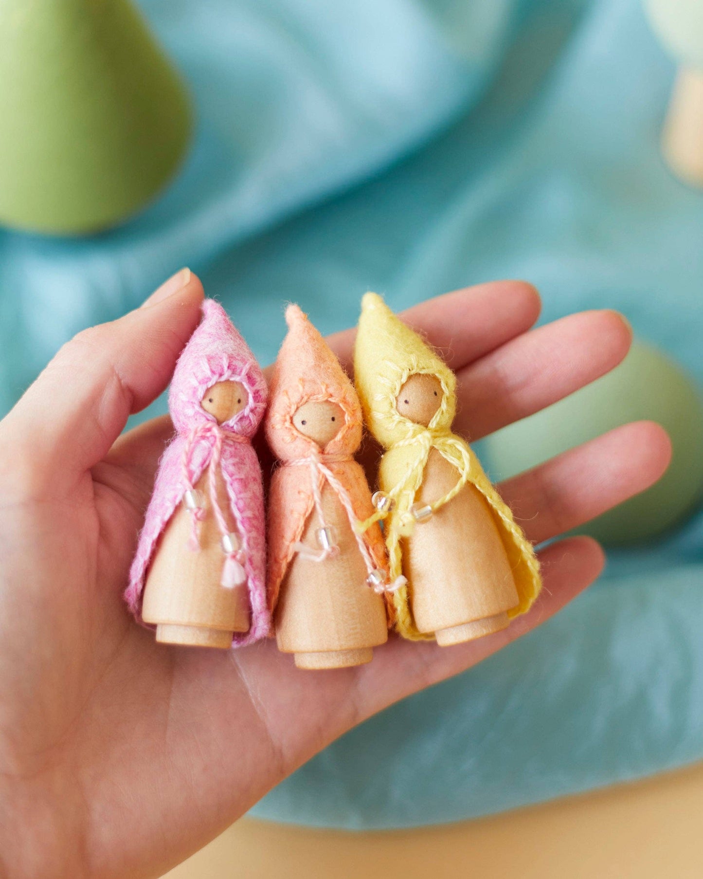 Mini Wooden Gnome