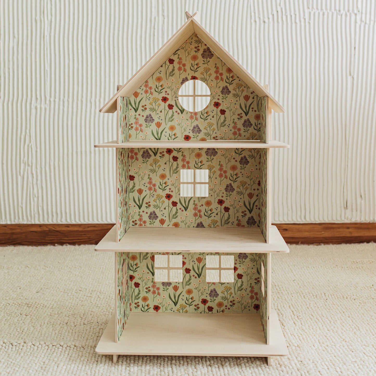 Modular Wooden Dollhouse / Modern dollhouse