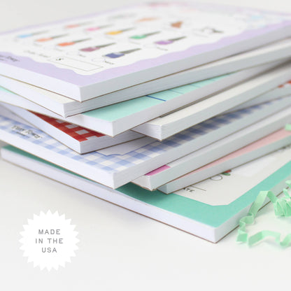 Pretend Play Notepad - Nail Salon & Spa
