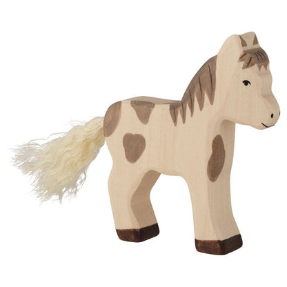 Foal, standing, dappled