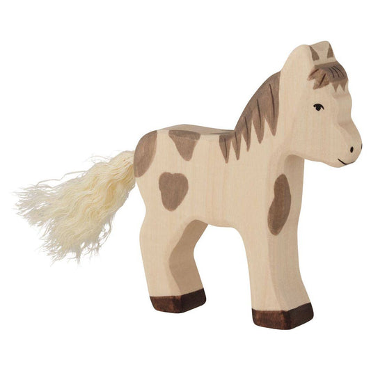 Foal, standing, dappled