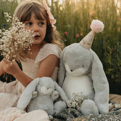 Tiny Nibble 8" Bunny - Gray