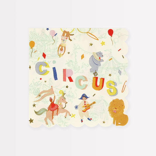 Circus Large Napkins