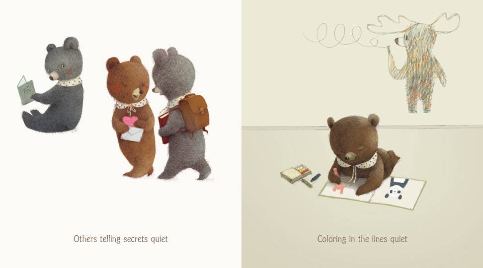 Quiet Book Padded Board Book, The : Deborah Underwood