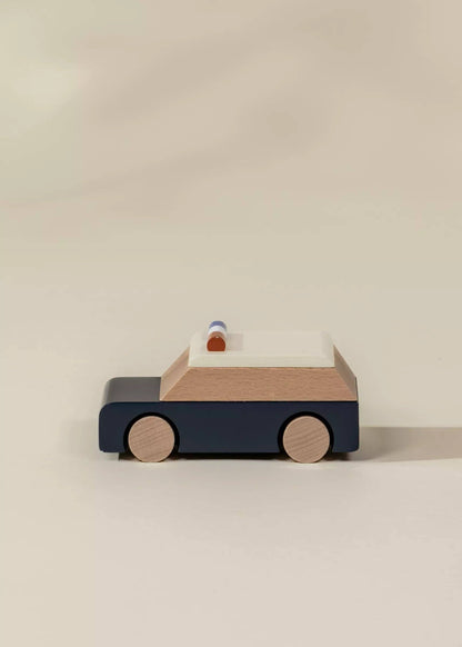 Wooden Vehicle - Police Car