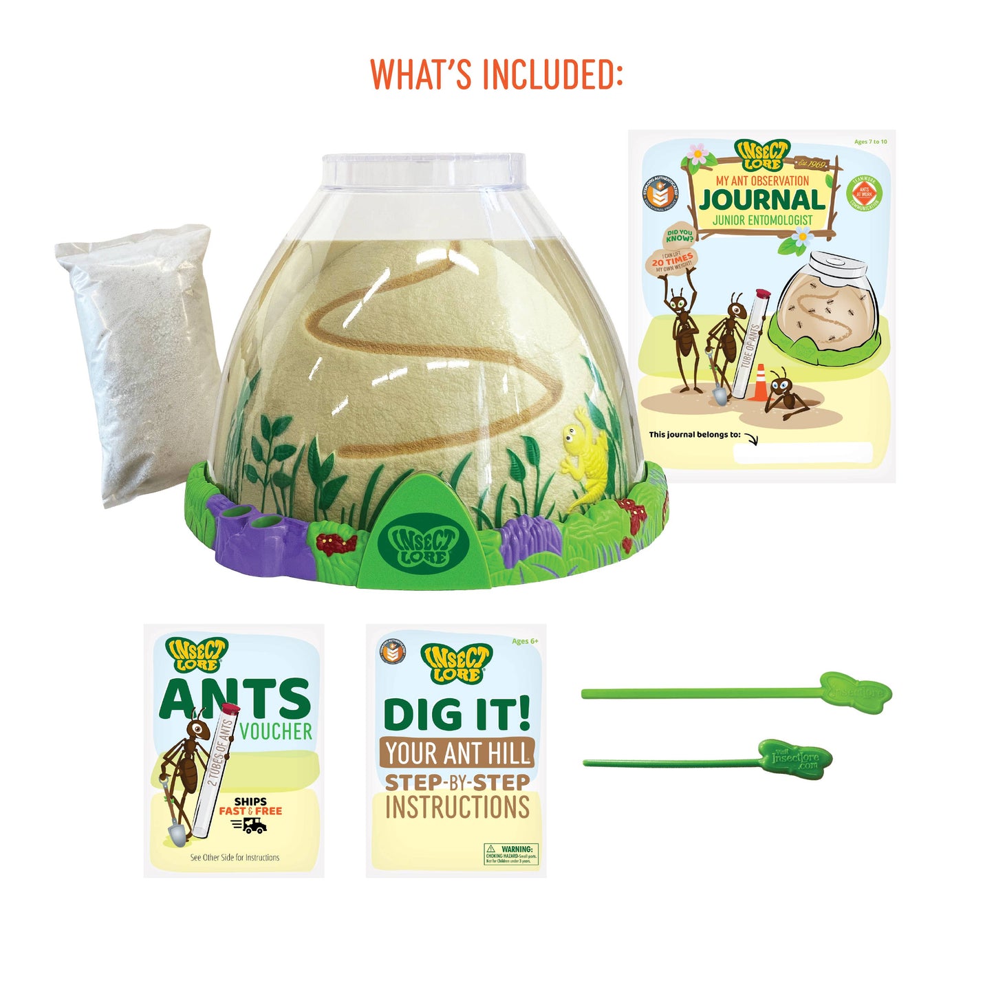 Ant Hill™ Tunneling Kit with PREPAID Voucher