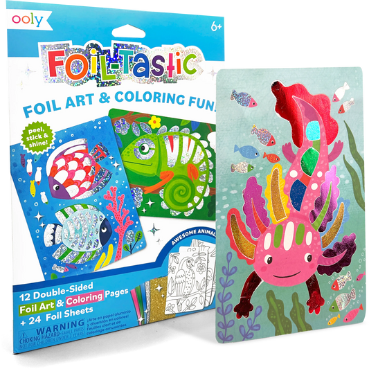 Foil-tastic: Foil Art & Coloring Fun (Awesome Animals)