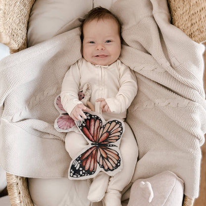 Butterfly Crunchy Rattle
