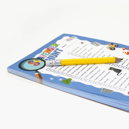Pretend Play Notepad - Scavenger Hunt