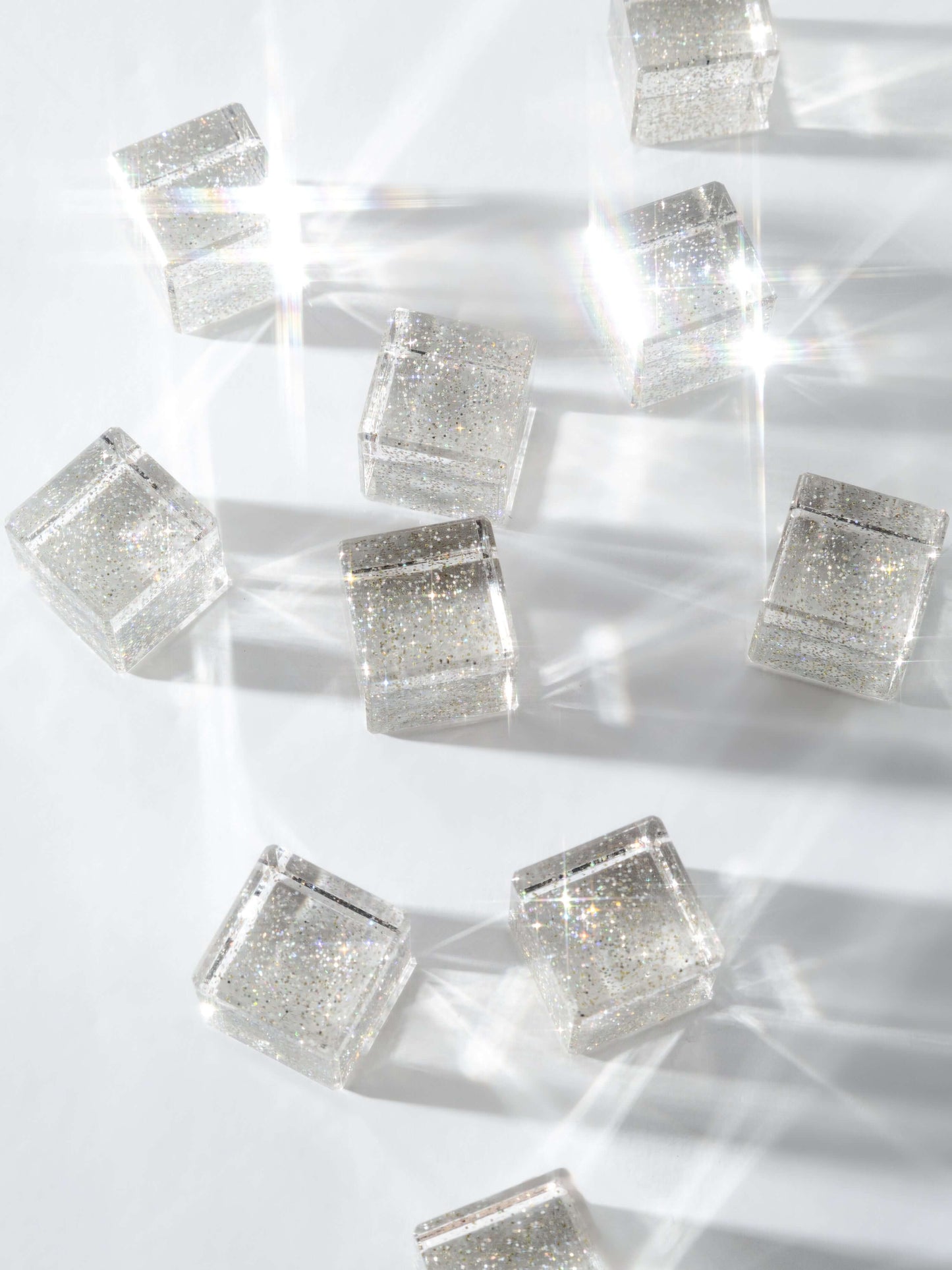 Cosmic Glitter Cubes