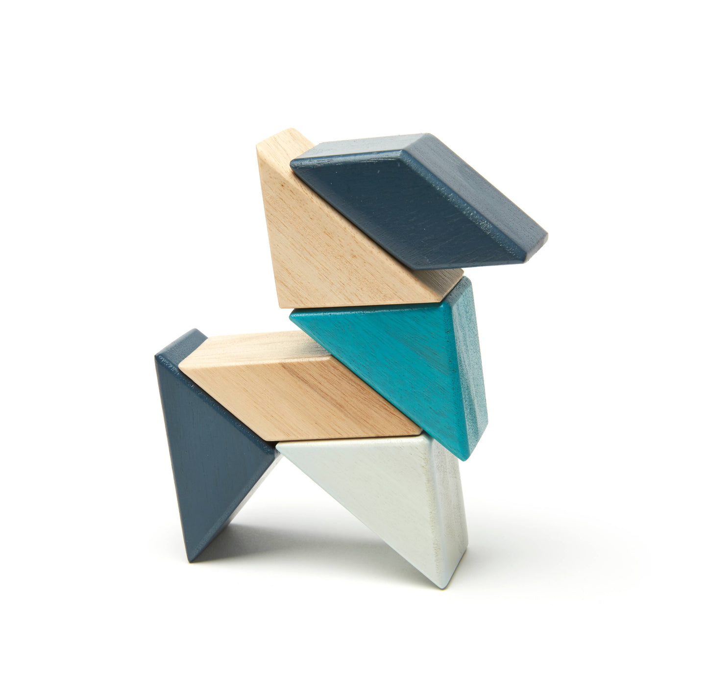 Pocket Pouch Prism - Magnetic Wooden Block Set