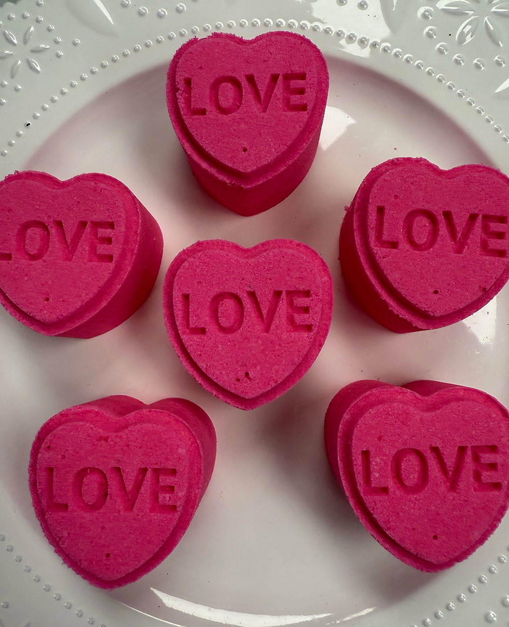Love Heart Mini Bath Bomb