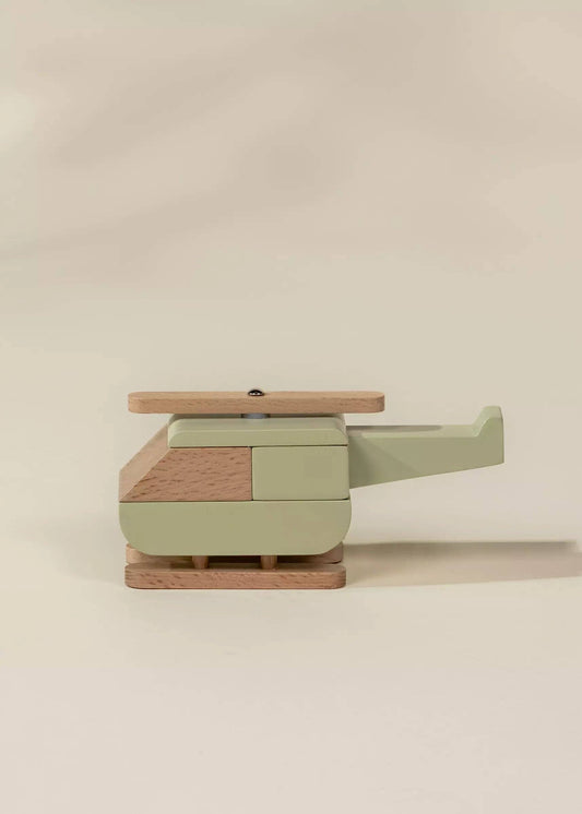 Wooden Vehicle - Helicopter