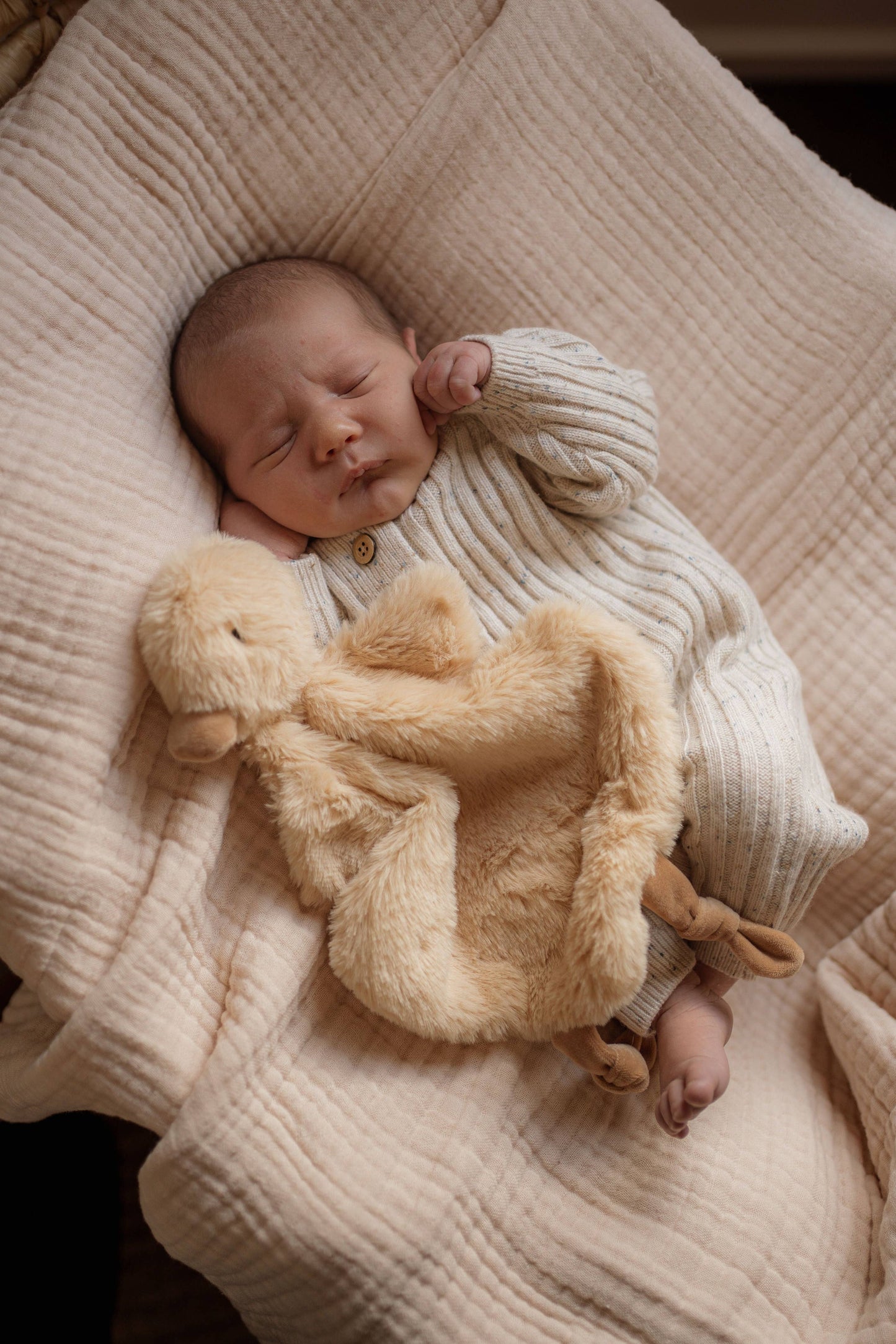 Quacks the Duck Comforter Toy