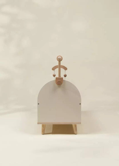 Wooden Dolls’ Crib & Accessories
