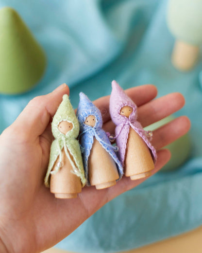 Mini Wooden Gnome