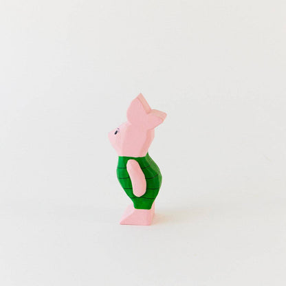 Piglet Woden Figure