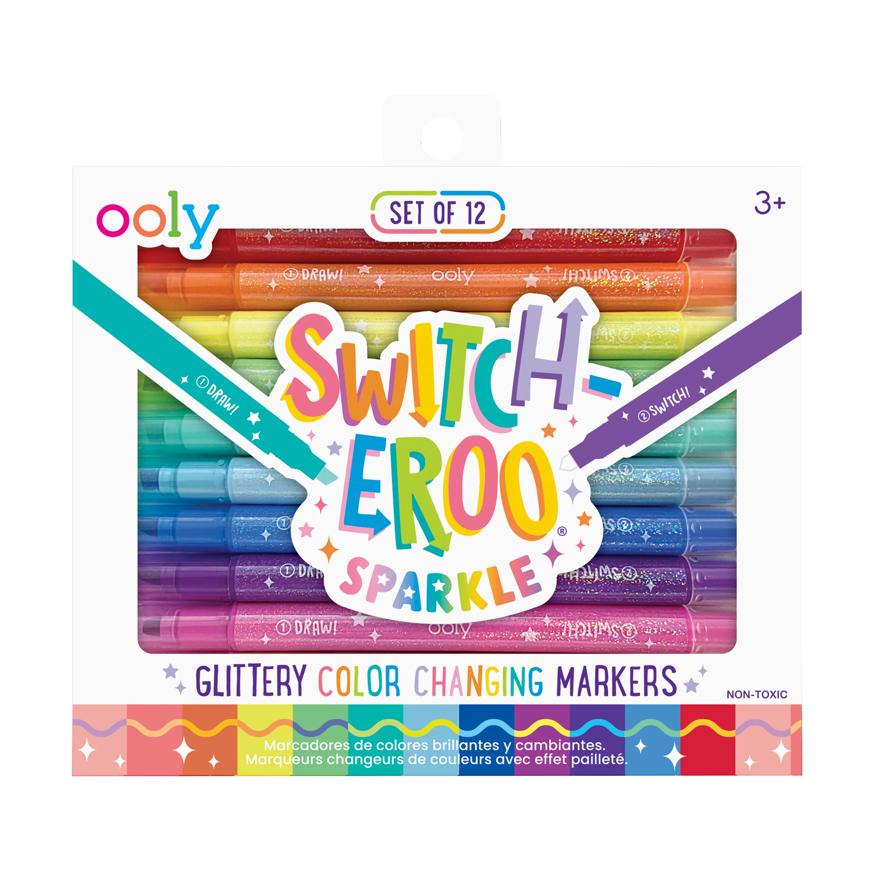 Switch-Eroo Color Changing Markers - Sparkle – Pear + Pei