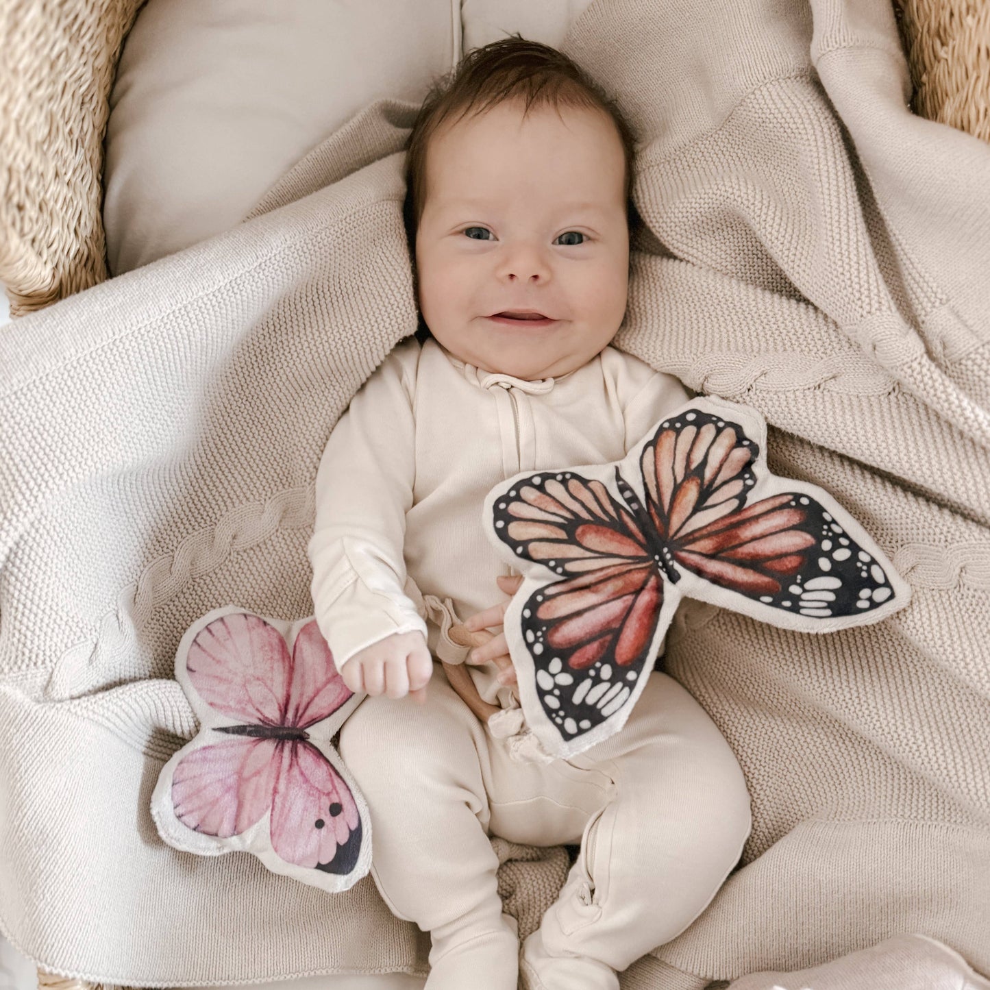 Butterfly Crunchy Rattle