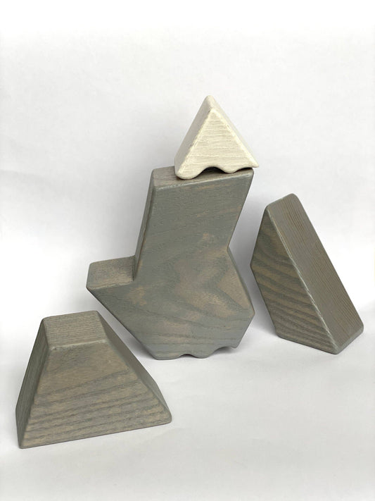 Wooden Mountain Blocks