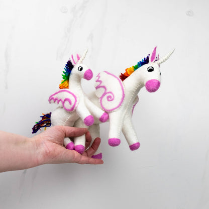 Felt Unicorn Rainbow - Small