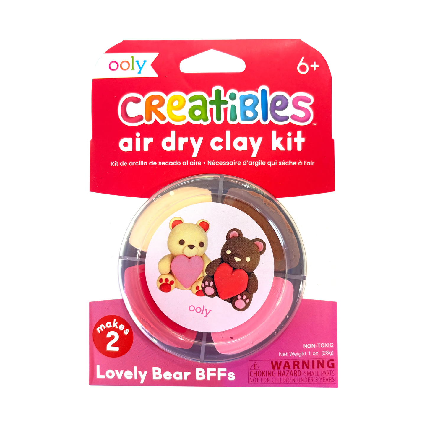 Creatibles: Air Dry Clay Kit - Lovely Bears